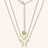 Laikyn & Lennyn Butterfly Necklace Set