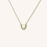 Heart of Gold Mini Pendant Necklace