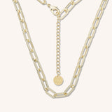 Paperclip Link Chain Necklace