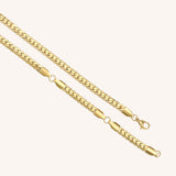 Mixed Metal Multi-Layered Necklace