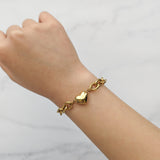 Vintage Heart Bracelet