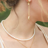 Ariel Gold Vermeil Pearl Necklace